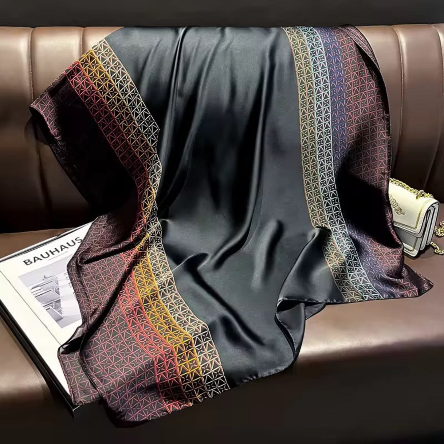 Hammer Geometric Luxe Stole