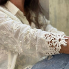Heppa Luxury Cutwork Shirt