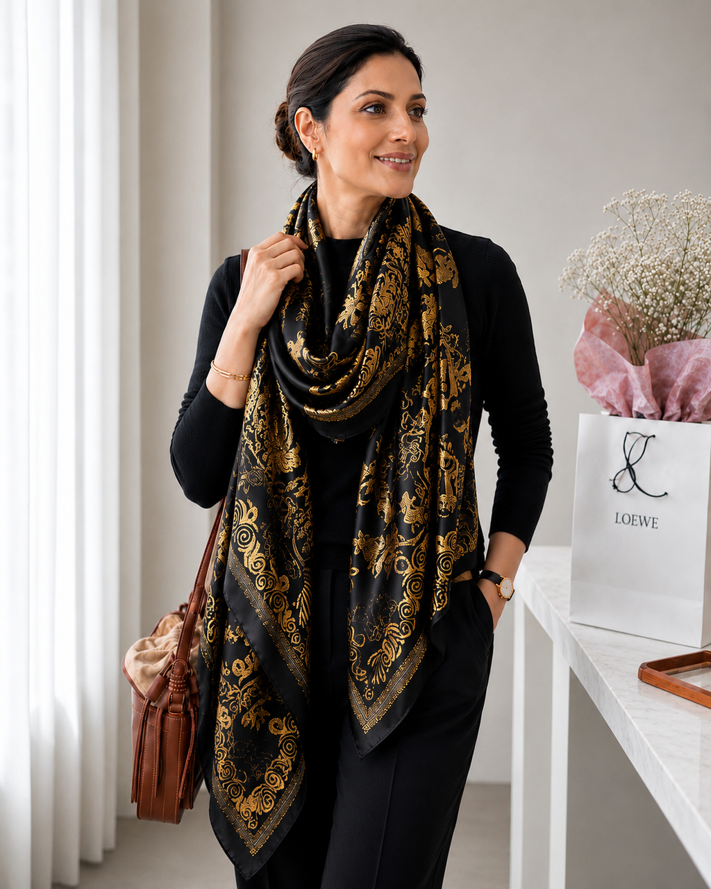 Humair Luxury Silk Stole
