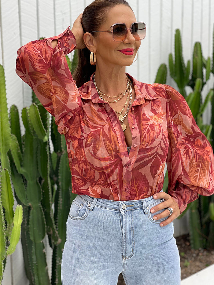 Missy Printed Shirt