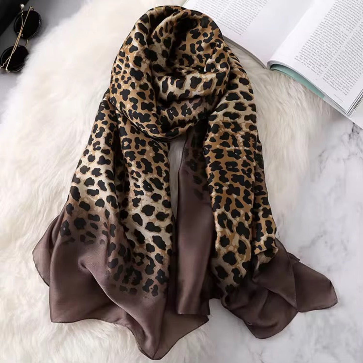 Leopard Whisper Stole