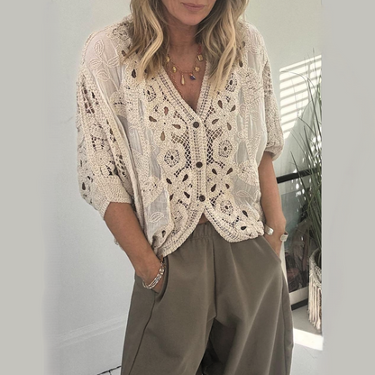 Meadow Muse Crochet Blouse
