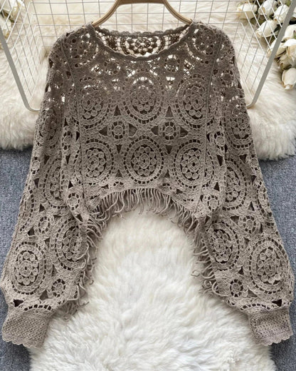 Mia Boho Lace Cover Up