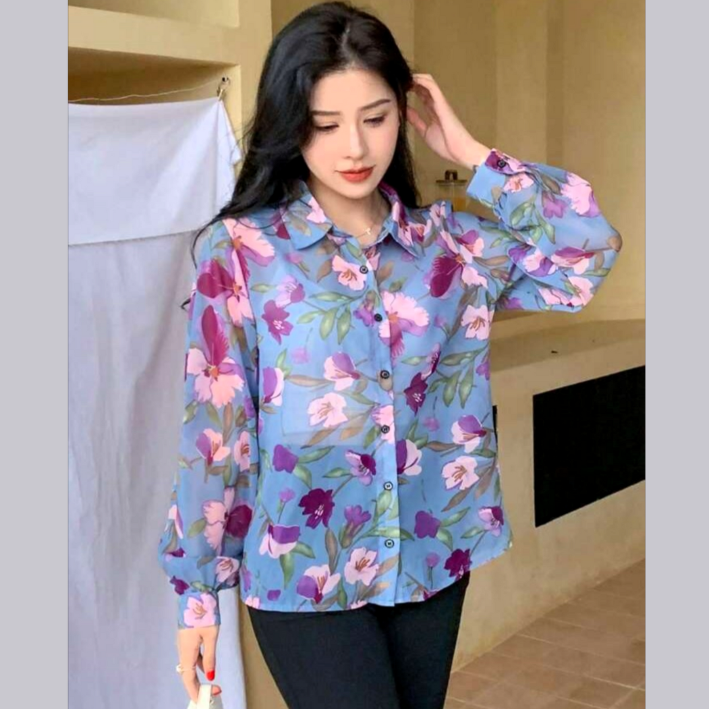 Missy Floral Shirt