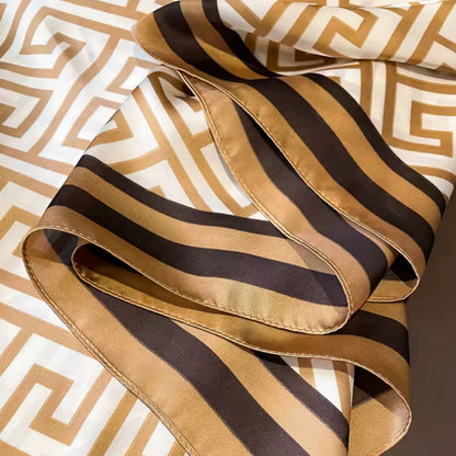 Monogram Style Maze Luxe Stole