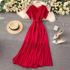 Havana Pleated Dress