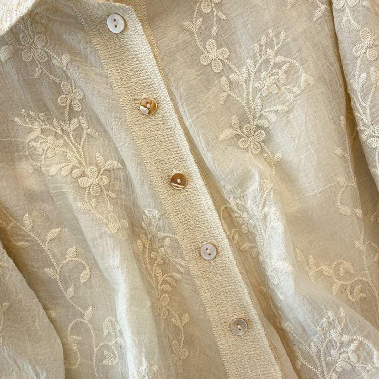 Serene Threads Lace Shirt