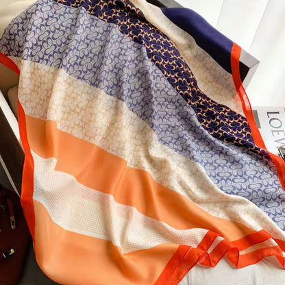 Sunset Aura Cotton Stole