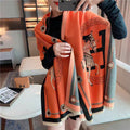 The Equestrian Royale Knit Wrap