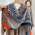 Modern printed cotton stole for Indian outfits