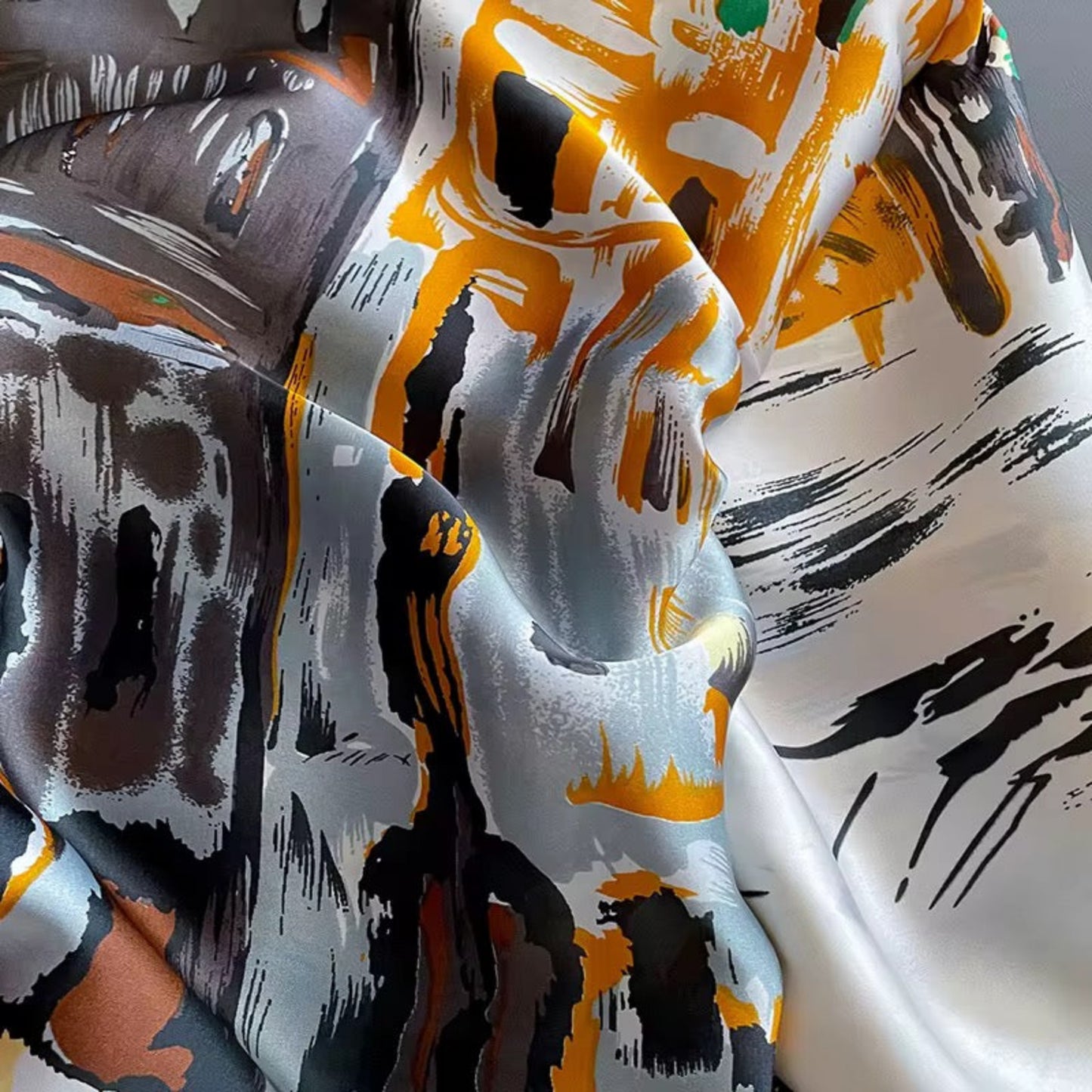 Urban Muse Abstract Silk Stole