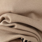 Close up of premium knit blend fabric used in The Atelier Edge co ord set
