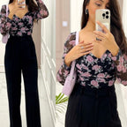 Gia Ruched Floral Top