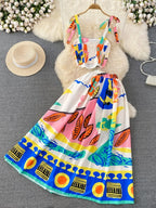 Cynthia Pleated Co Ord Set