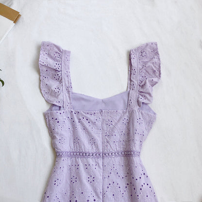Suverene Eyelet Dress