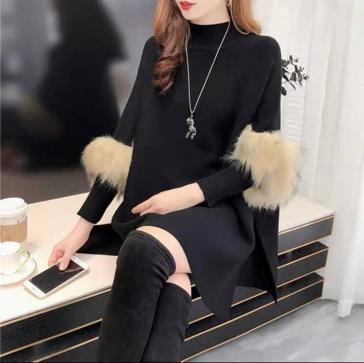 Zenim Luxury Fur Capes