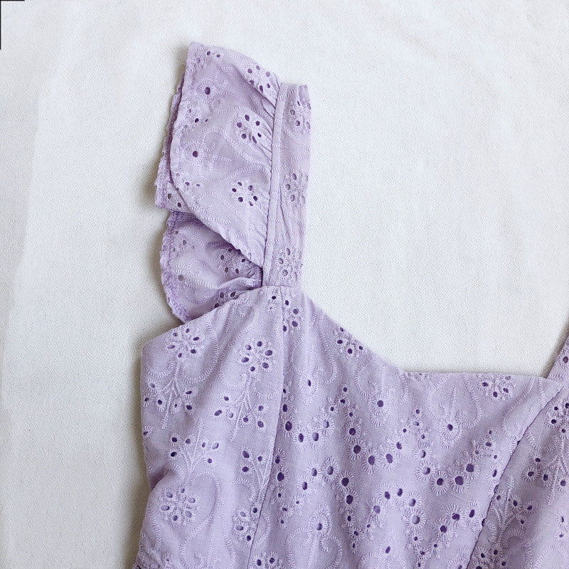 Suverene Eyelet Dress