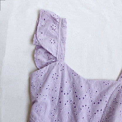 Suverene Eyelet Dress