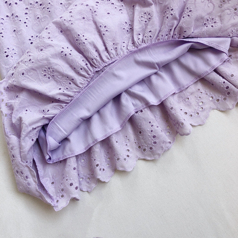 Suverene Eyelet Dress