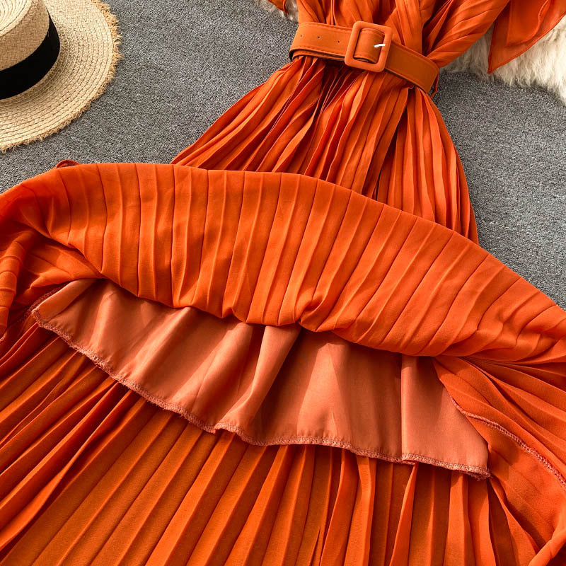 Havana Pleated Dress