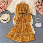Vizcaya Pleated Dress